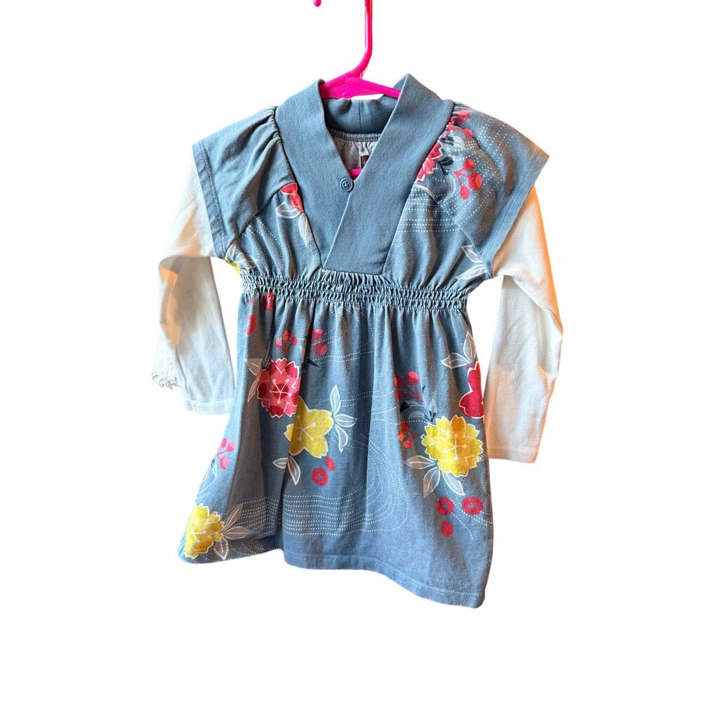 Tea Collection Riko Double-Decker Dress - 18-24 Months